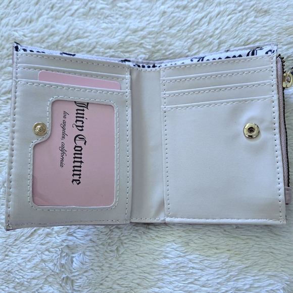 Juicy🍊 Couture "Breaking The Rules" Bifold✌️ Wallet With Pullout Card💳 Case - Picture 8 of 16